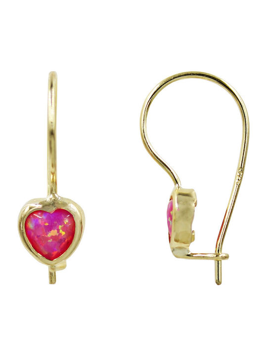 Roloi Kaliamanis Heart Pendants Made of 9K Gold Roloi Kaliamanis Heart Pendants Made of 9K Gold