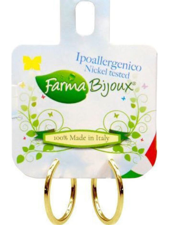 Farma Bijoux Hypoallergene Kinderohrringe mit Steinen aus Gold Farma Bijoux Hypoallergene Kinderohrringe mit Steinen aus Gold