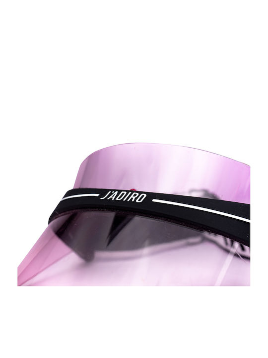 Brims and Trims Frauen Kunststoff Hut Visier Rosa