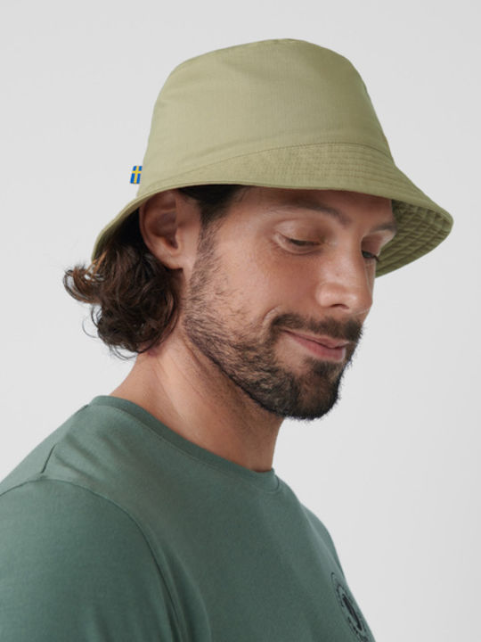 Fjallraven Υφασμάτινo Ανδρικό Καπέλο Στυλ Bucket Μπεζ