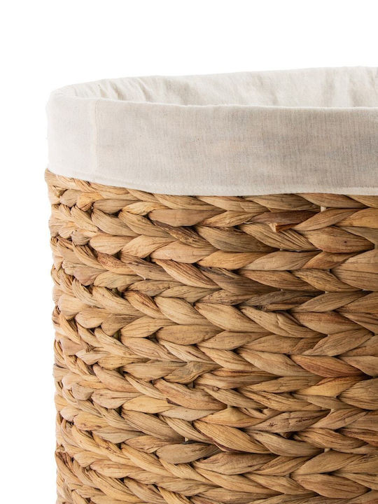 La Redoute Interieurs Wäschekorb Korbweide mit Deckel Beige