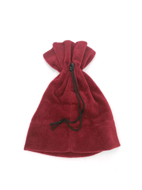 Kids Fleece Neck Gaiter Red