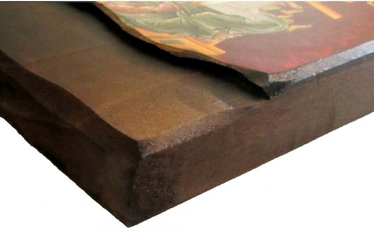 IconsGR Saint Icon The Last Supper Wooden 52x52cm K4 MD