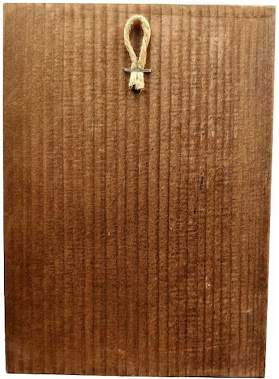 IconsGR Εικόνα Άγιος Παΐσιος Ξύλινη 12.50x17.50εκ.
