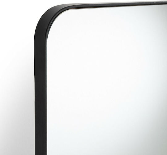 La Redoute Interieurs Boden- oder Standspiegel mit Schwarzem Metallischem Rahmen 150x58,5cm