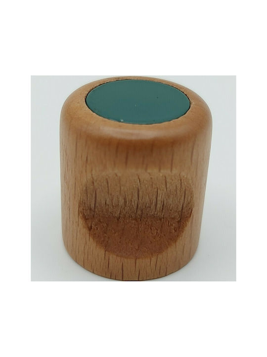 ACM Kids Knob Furniture made of Wooden & Metallic & Zamak in Green Color 4034-PRA1 1pcs