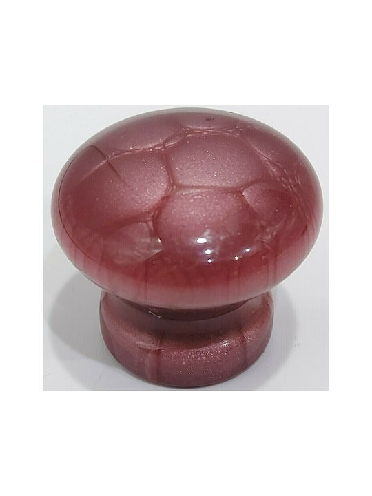 ACM Kids Knob Furniture made of Acrylic Resin in Red Color 6051-O3N1 1pcs