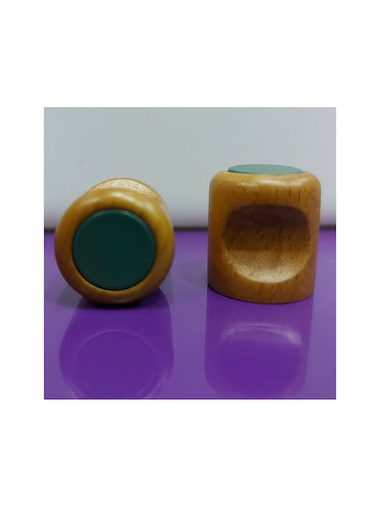 ACM Kids Knob Furniture made of Wooden & Metallic & Zamak in Green Color 4034-PRA1 1pcs