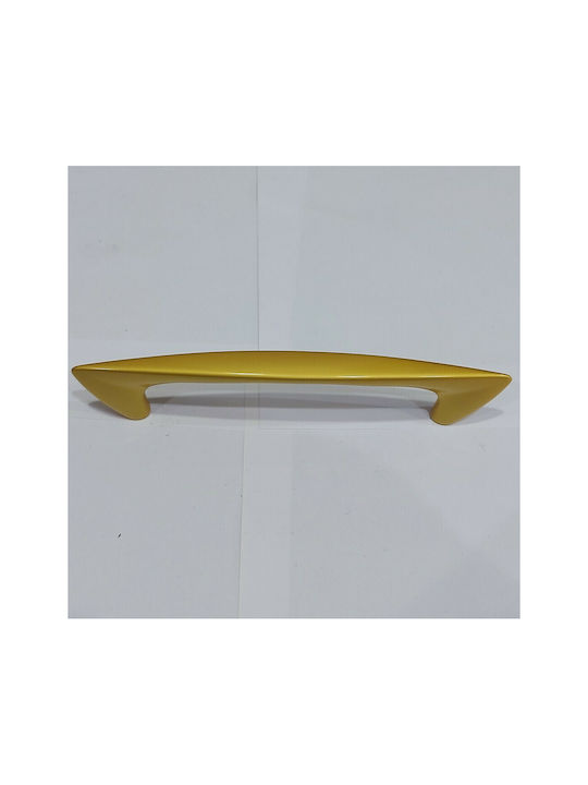 Obispa Handle Furniture made of Metallic & Zamak in Gold Color 160mm (Center Distance 128mm) 0146-128-20A1 1pcs