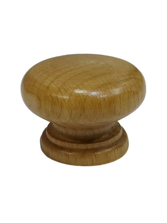 ACM Knob Furniture made of Wooden in Brown Color 9419-000-KSIL 1pcs