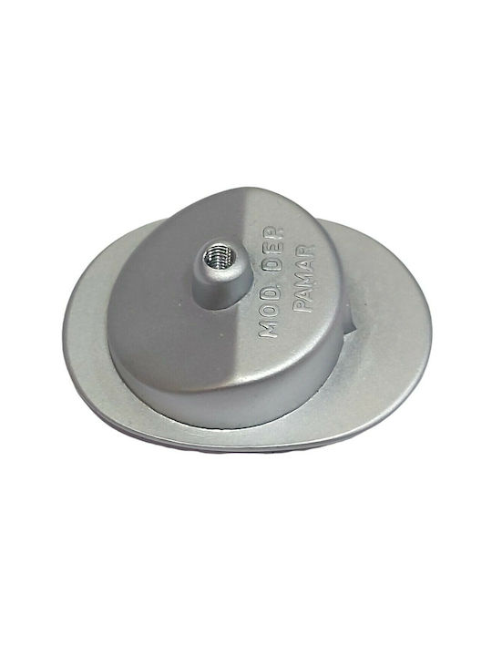 Pamar Buton Mobilier Mânere de mobilier din Zamak & Metal în Culoare Argintiu 0308-000-10C1 1buc