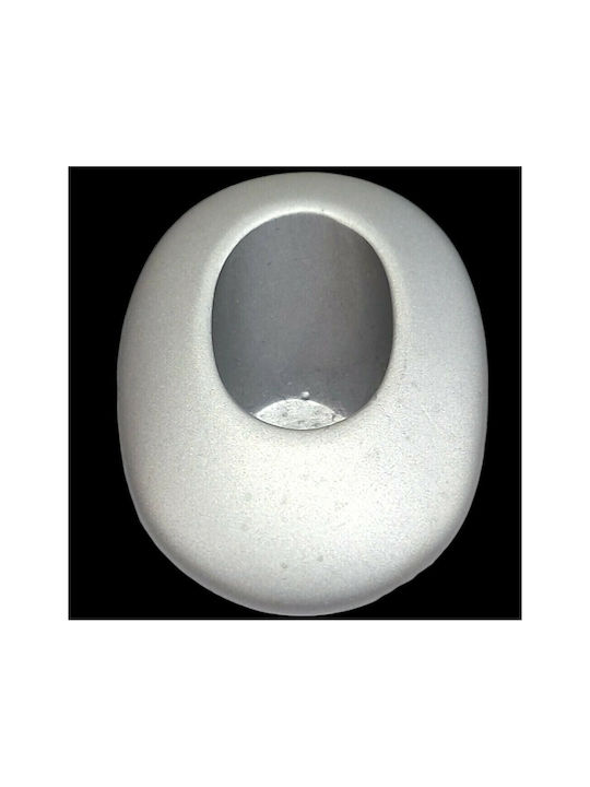 Pamar Buton Mobilier Mânere de mobilier din Zamak & Metal în Culoare Argintiu 0308-000-10C1 1buc