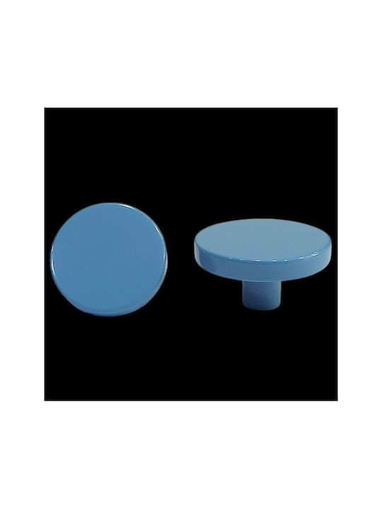 Knob Furniture made of Metallic & Zamak in Light Blue Color 11113-20A1 1pcs