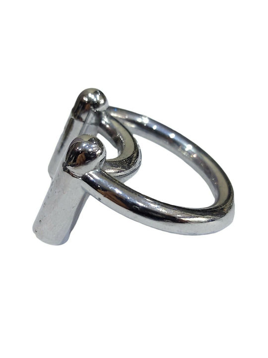 Handle Furniture made of Zamak & Metallic in Silver Color 44mm (Center Distance 25mm) 11069-025-MAY 1pcs