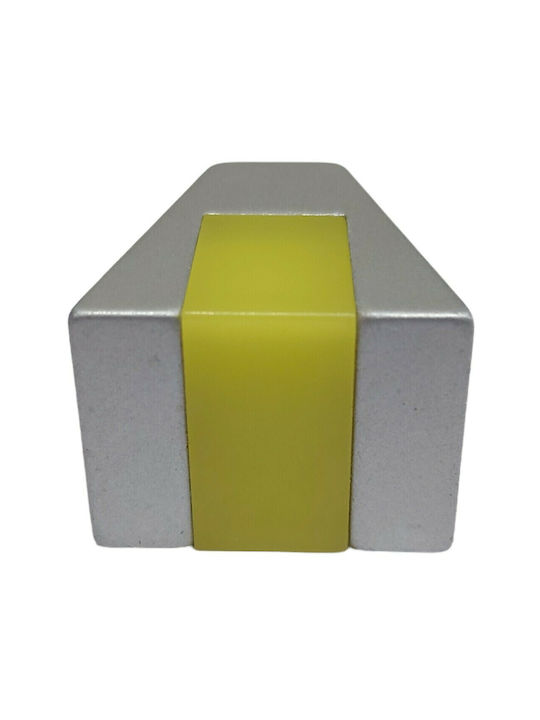 Pamar Copii Buton Mobilier din Plastic & Zamak & Metal în Culoare Galben 0373-000-KIT1 1buc