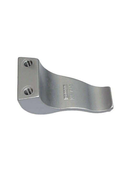Pamar Buton Mobilier Mânere de mobilier din Metal & Zamak în Culoare Argintiu 42mm (Distanța între Centre 16mm) 0643-016-10C1 1buc