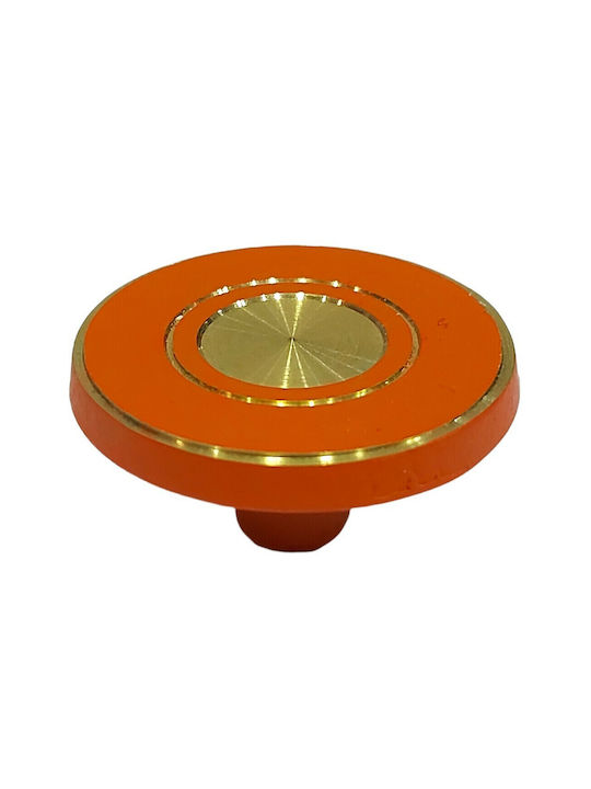 Knob Furniture made of Metallic in Orange Color 11037-BRZ 1pcs