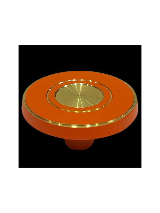 Knob Furniture made of Metallic in Orange Color 11037-BRZ 1pcs