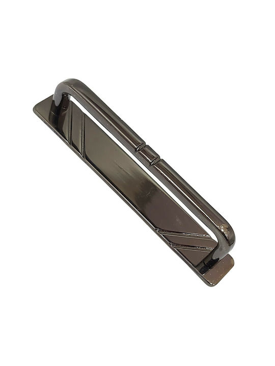 Handle Furniture made of Metallic in Black Color 115mm (Center Distance 96mm) 11087-096-MAY 1pcs