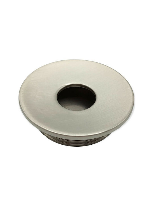 Furnipart Buton Mobilier Mânere de mobilier din Metal & Zamak în Culoare Argintiu 7224-00-0G1 1buc