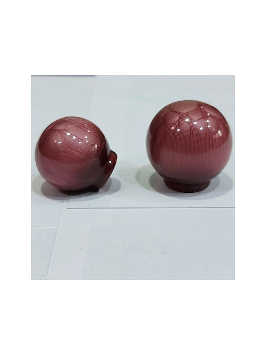 ACM Copii Buton Mobilier din Rășină acrilică în Culoare Violet 6004-000-03N1 1buc