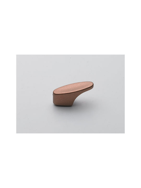 Buton Mobilier din Zamak & Metal în Culoare Cupru 0914-14A1 1buc
