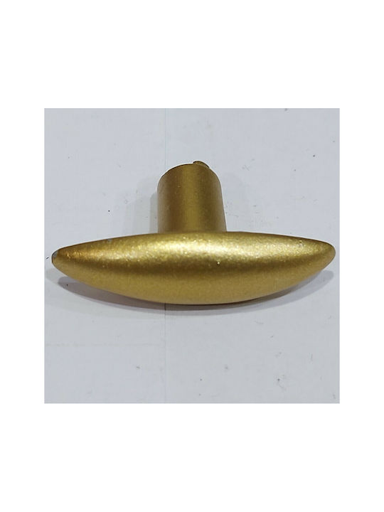 Knob Furniture made of Zamak & Metallic in Gold Color 0901-20A1 1pcs