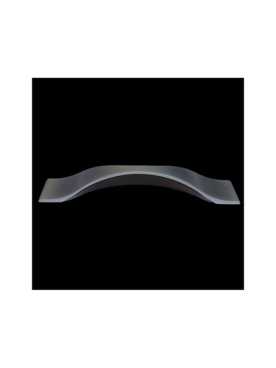 Handle Furniture Flush Handle made of Metallic in Silver Color 148mm (Center Distance 96mm) 4064-96-10C1 1pcs