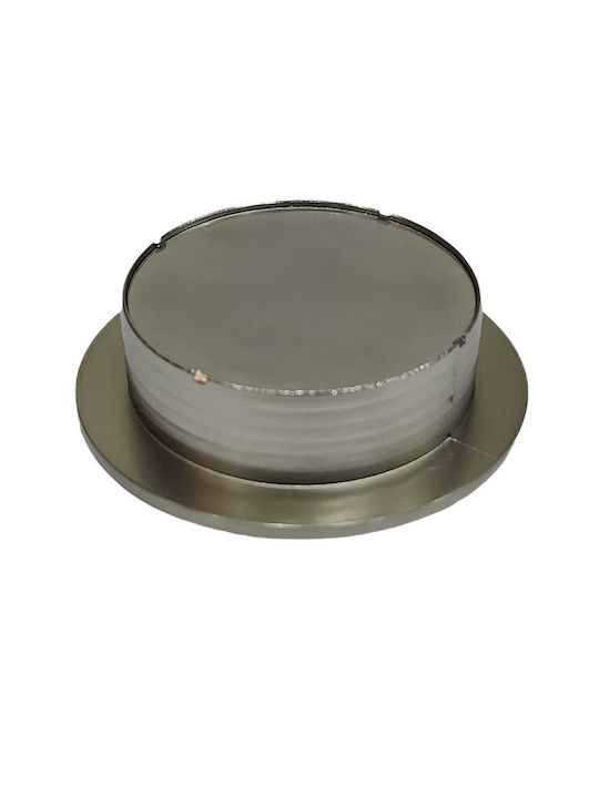 Furnipart Buton Mobilier Mânere de mobilier din Metal & Zamak în Culoare Argintiu 7224-00-0G1 1buc