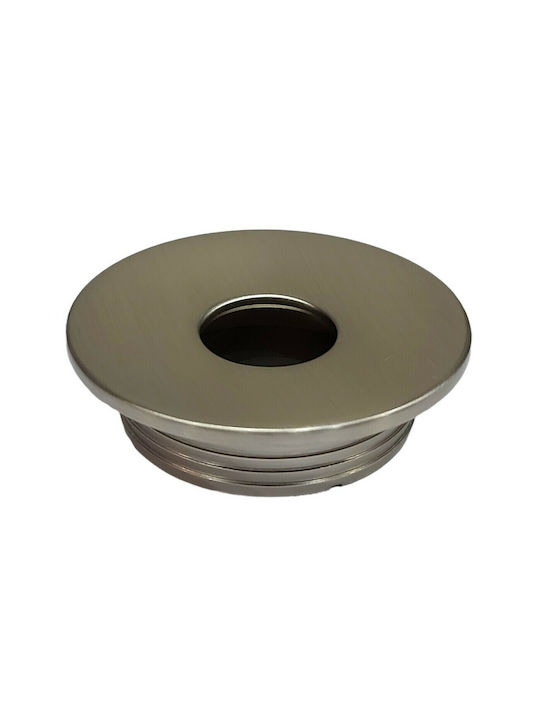 Furnipart Buton Mobilier Mânere de mobilier din Metal & Zamak în Culoare Argintiu 7224-00-0G1 1buc