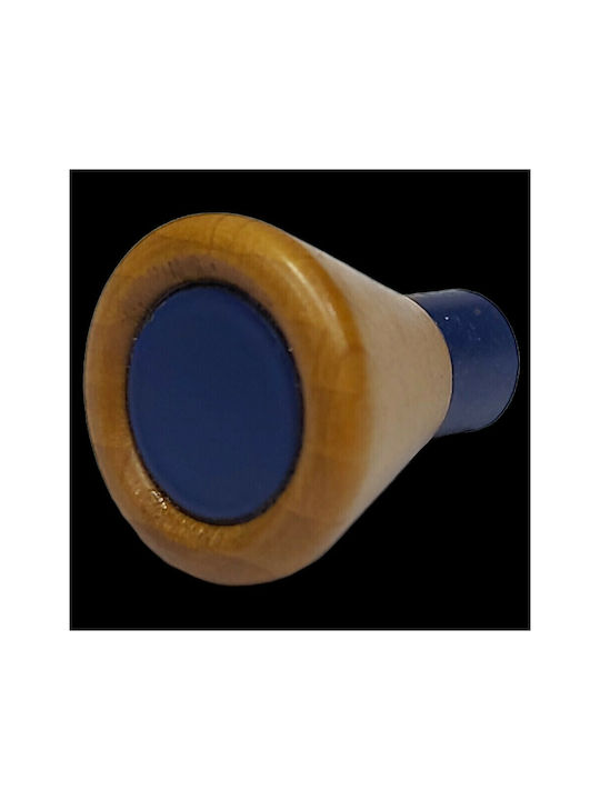Kids Knob Furniture made of Wooden & Metallic & Zamak in Blue Color 0239-BLE1 1pcs