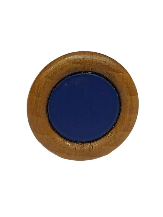 Kids Knob Furniture made of Wooden & Metallic & Zamak in Blue Color 0239-BLE1 1pcs