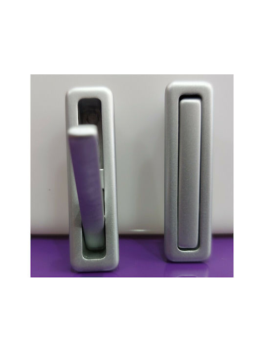 Pamar Buton Mobilier Mânere de mobilier din Zamak & Metal în Culoare Argintiu 0503-000-10C1 1buc