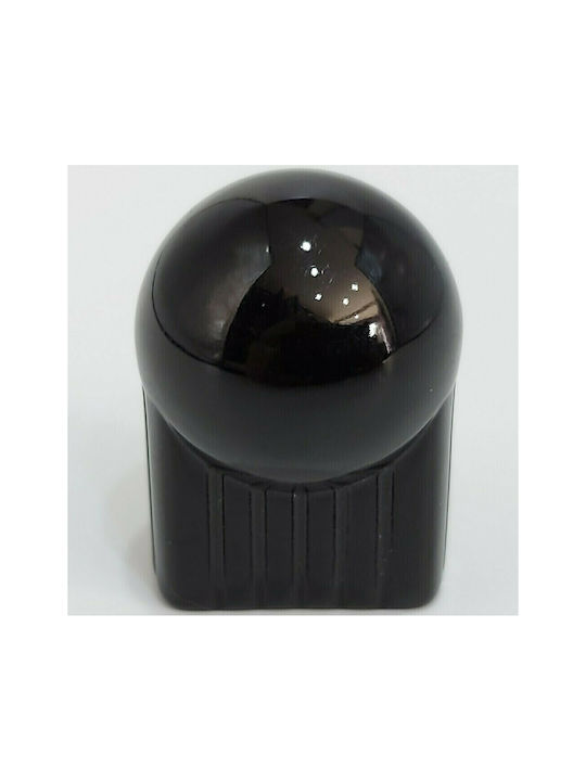 Knob Furniture made of Plastic in Black Color D21mm 0106-NEL1 1pcs