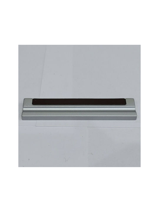 Knob Furniture made of Zamak & Metallic & Leather Dark brown. 105mm (Center Distance 96mm) 1058-10C1 1pcs
