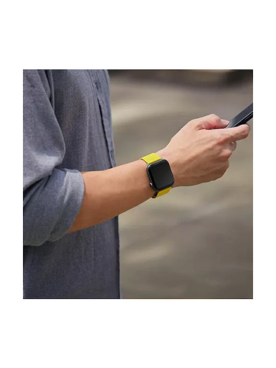 Uniq Revix Reversible Armband Silikon Storm Blue (Apple Watch 44/45/46mm/Ultra 49mm) UNIQ-49MM-REVSBLUCGRY