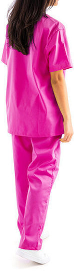 Women's Purple Pants & Blouse Set
