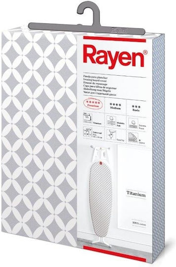 Rayen Premium Universal Titanium Ironing Board Cover 130x47cm