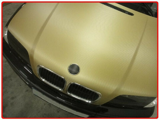 mcCarbon Membrane for Car Headlights 1m x 40cm 1pcs Black