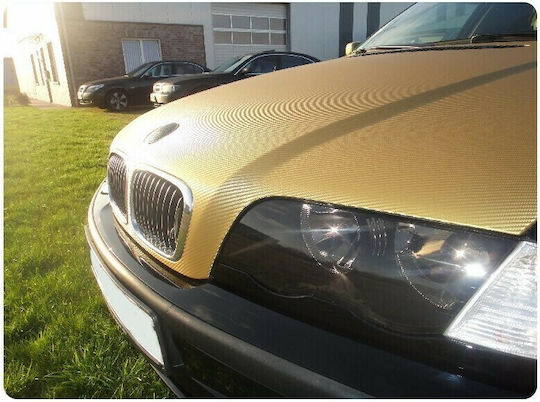 mcCarbon Membrane for Car Headlights 1m x 40cm 1pcs Black