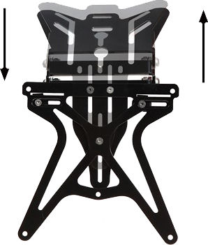 Moto Discovery Foldable Motorcycle License Plate Holder