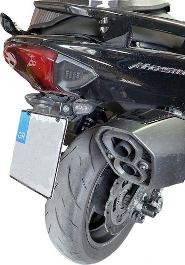Moto Discovery Foldable Motorcycle License Plate Holder Sym Maxsym Tl500 Tl508 '19-'22
