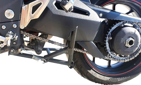 Moto Discovery Double Central Stand Motorcycle in Black Color 5002055