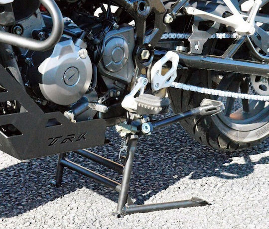Moto Discovery Double Central Stand Motorcycle in Black Color 313086