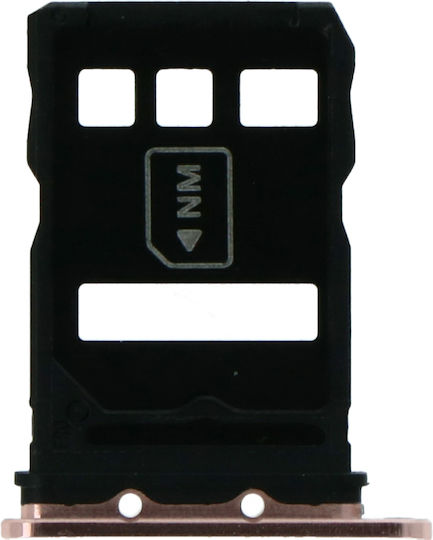 Sim Card Tray Dual Card Χρυσό για Huawei P40