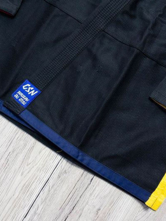 Chosen Ανδρική Στολή Brazilian Jiu Jitsu Μαύρη