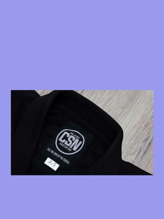 Chosen Ανδρική Στολή Brazilian Jiu Jitsu Μαύρη