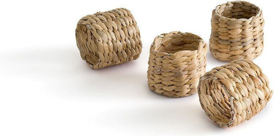 La Redoute Interieurs Serviettenring Hölzernes Beige 4pcs