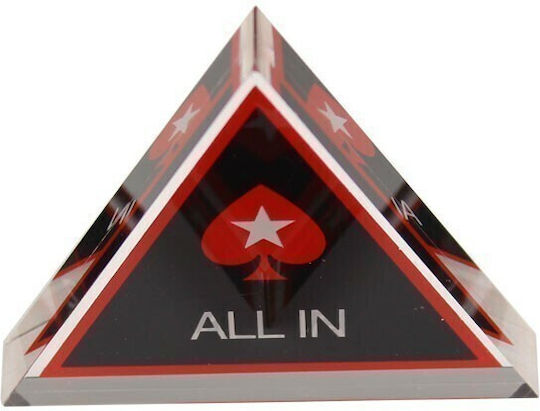Pokeritems Dealer Button Πλαστικό Μαύρο