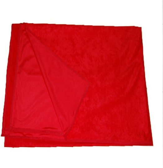 Pokeritems Felt Fabric Red 150x150cm 1pcs